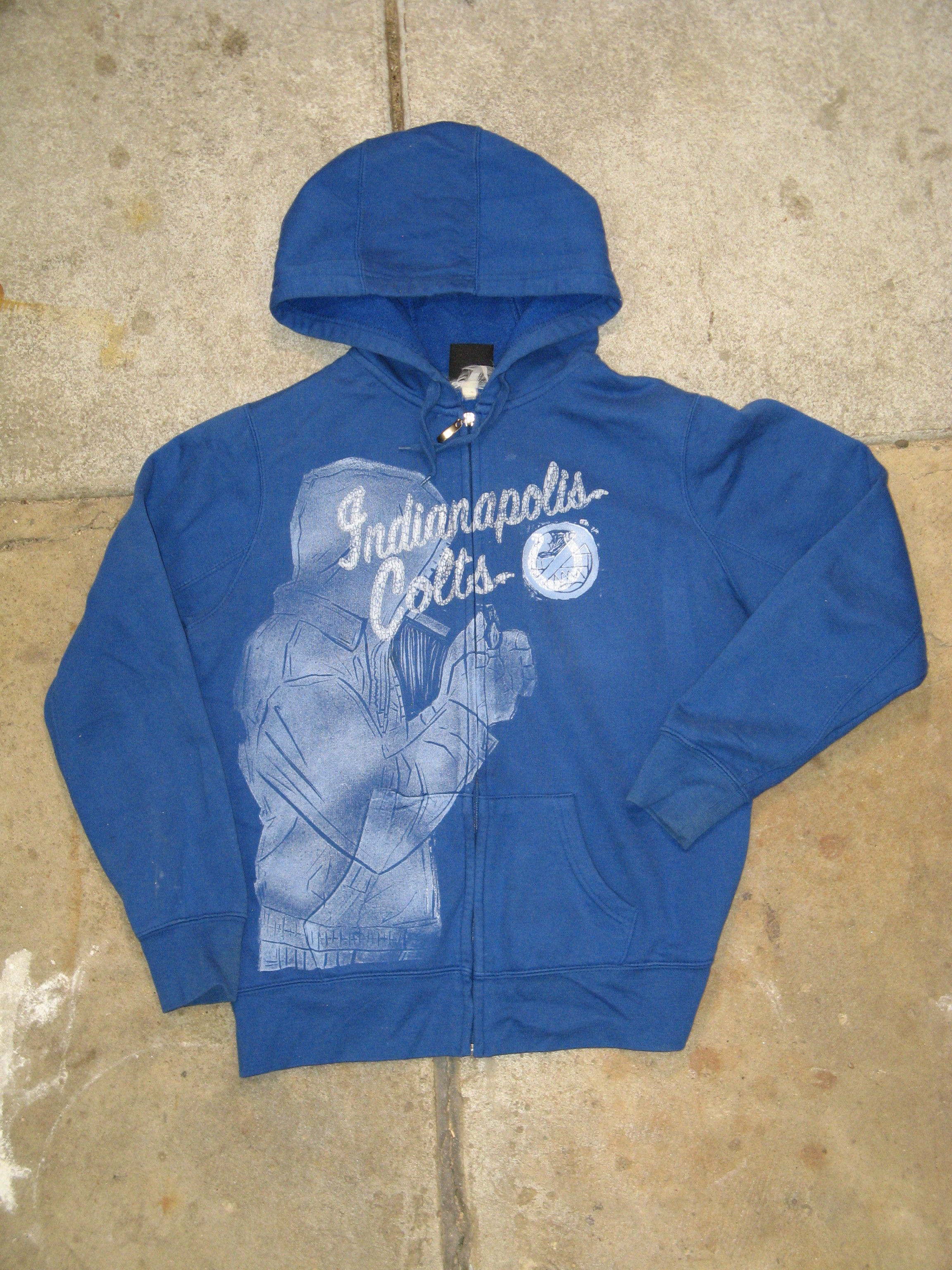Vialice Blue Sports Hoodie