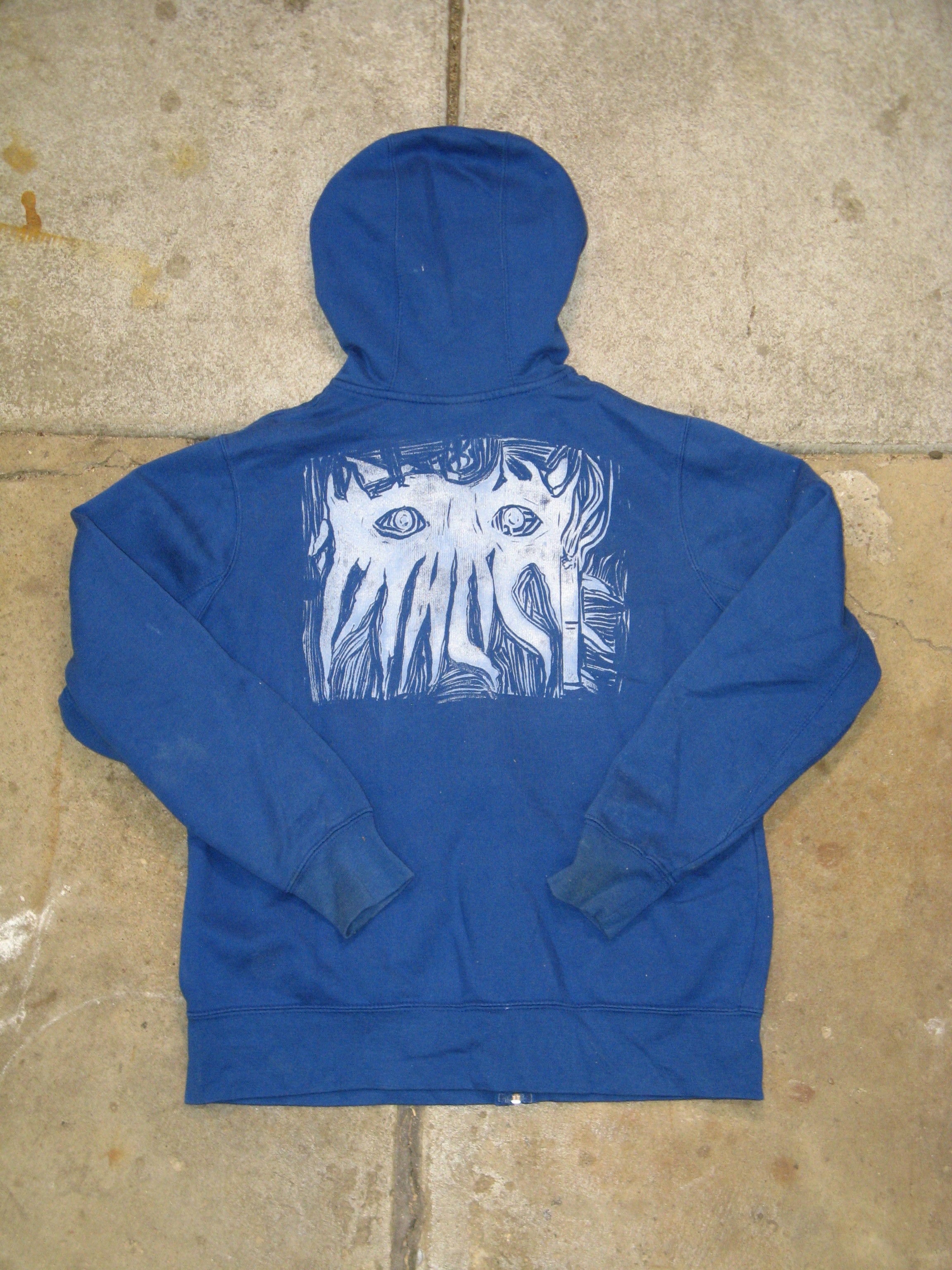 Vialice Blue Sports Hoodie