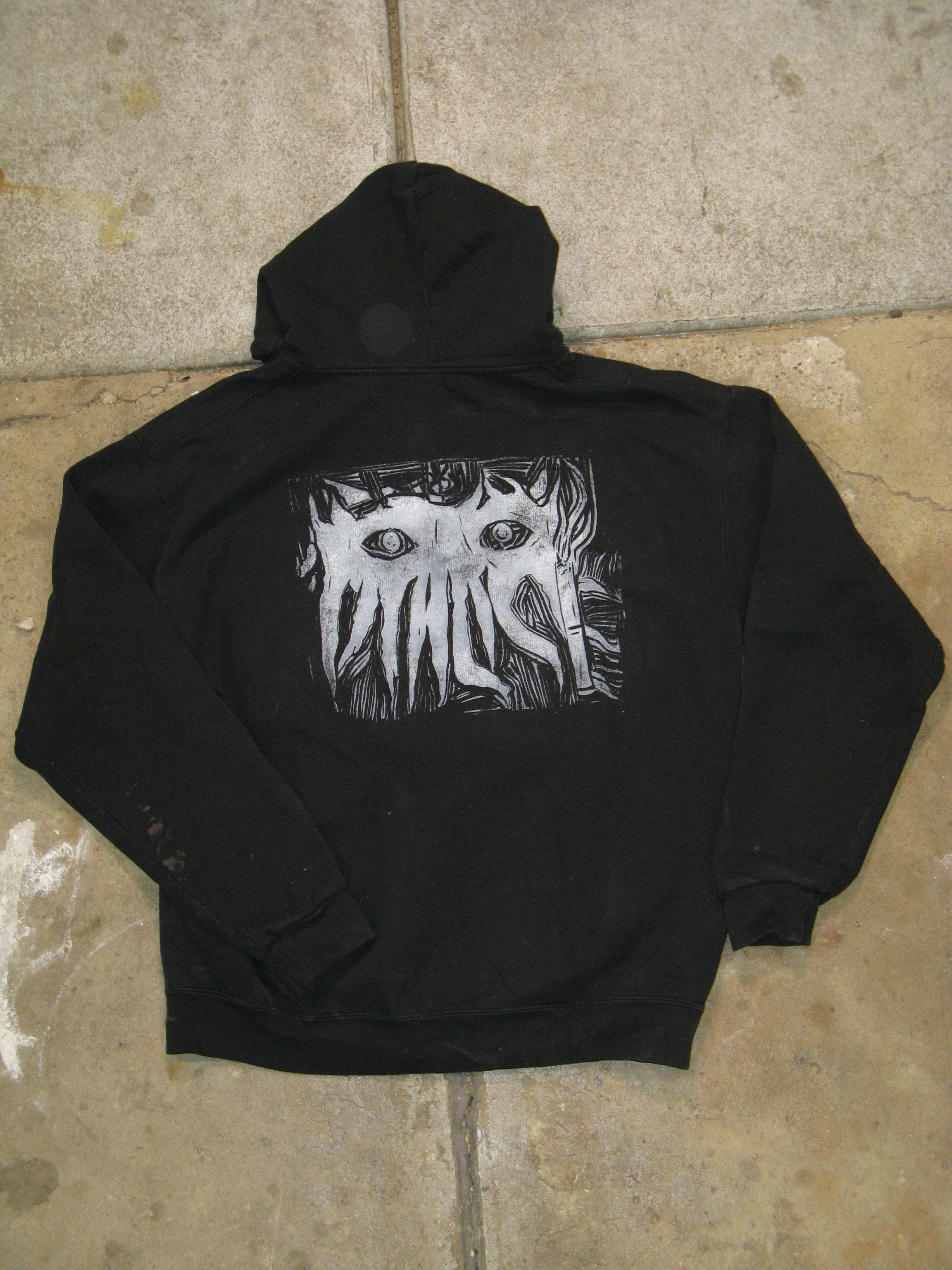 Vialice Black Hoodie