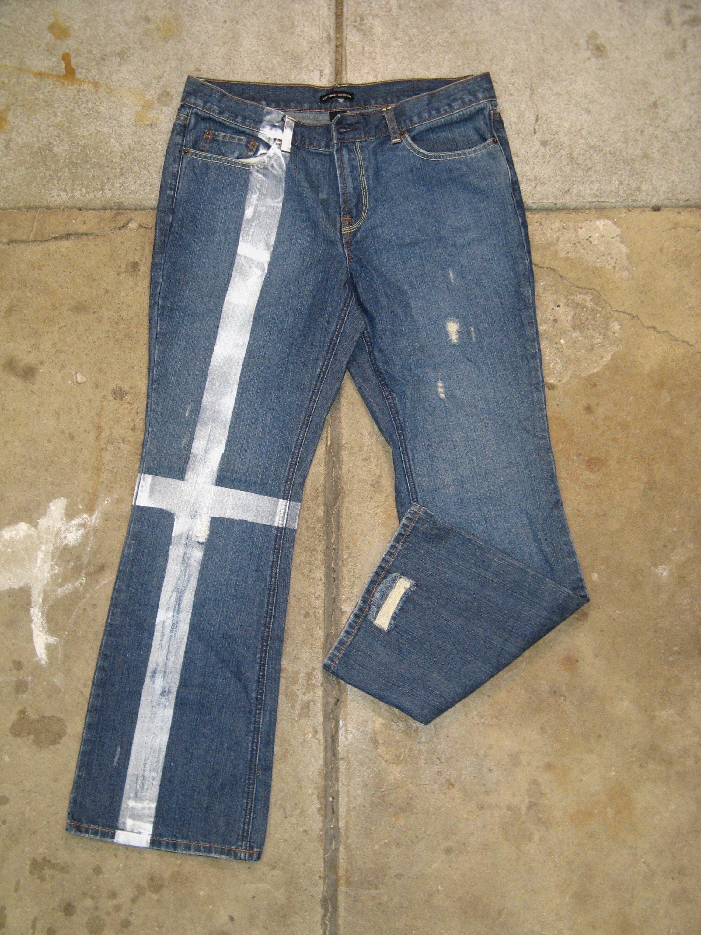 Vialice Womens Flared Jeans