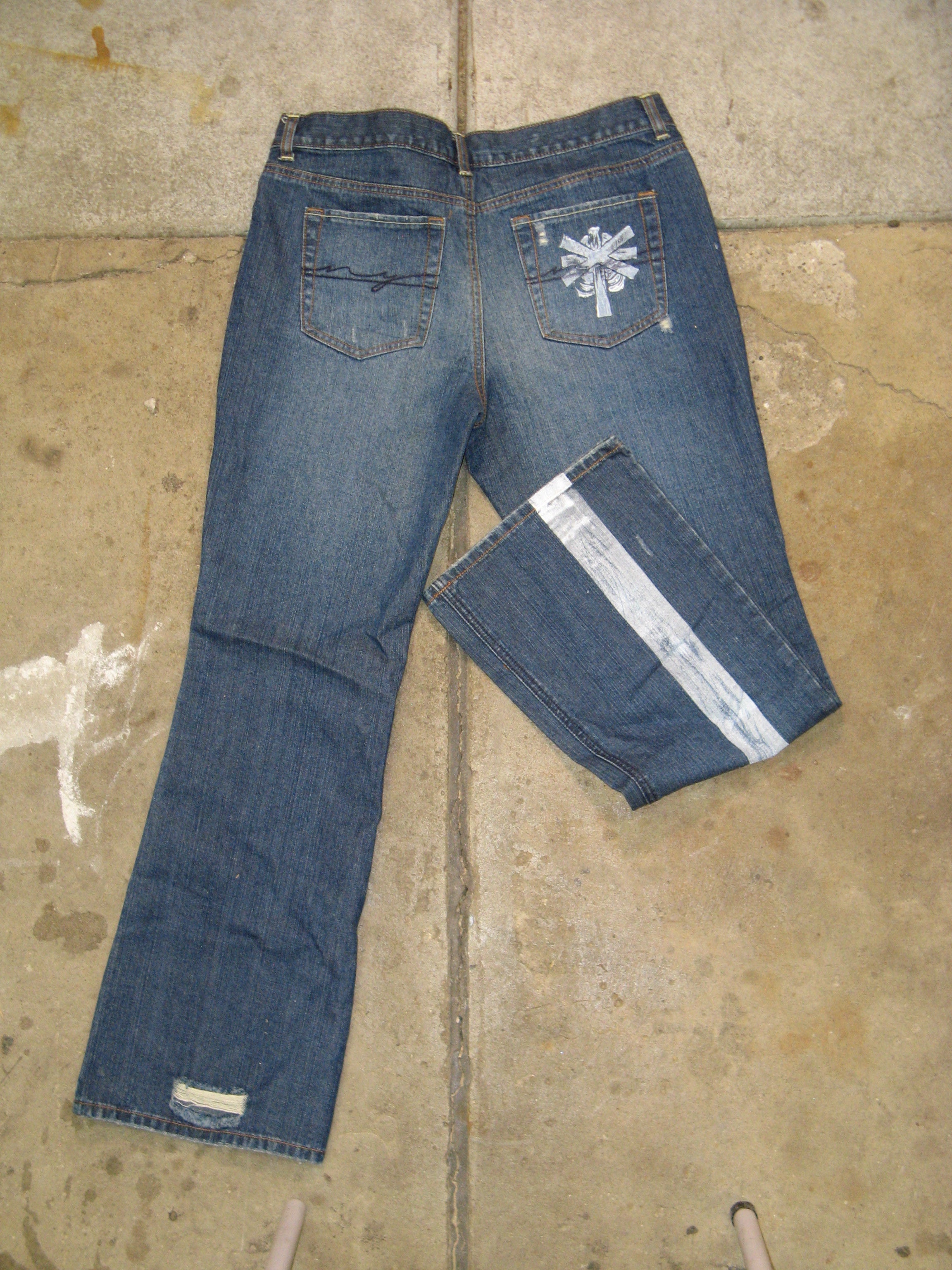 Vialice Womens Flared Jeans