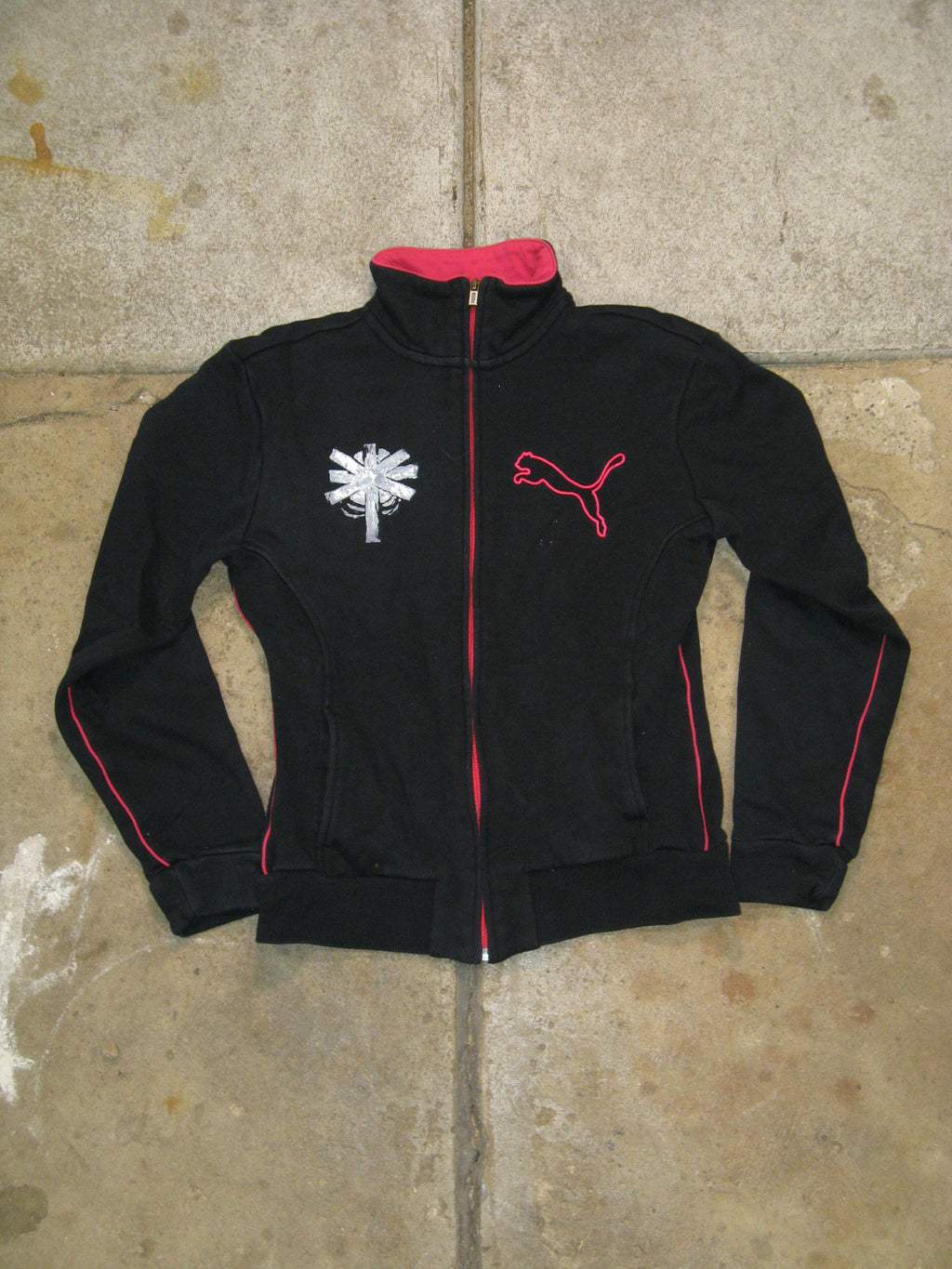 Vialice Pink Accent Track Jacket