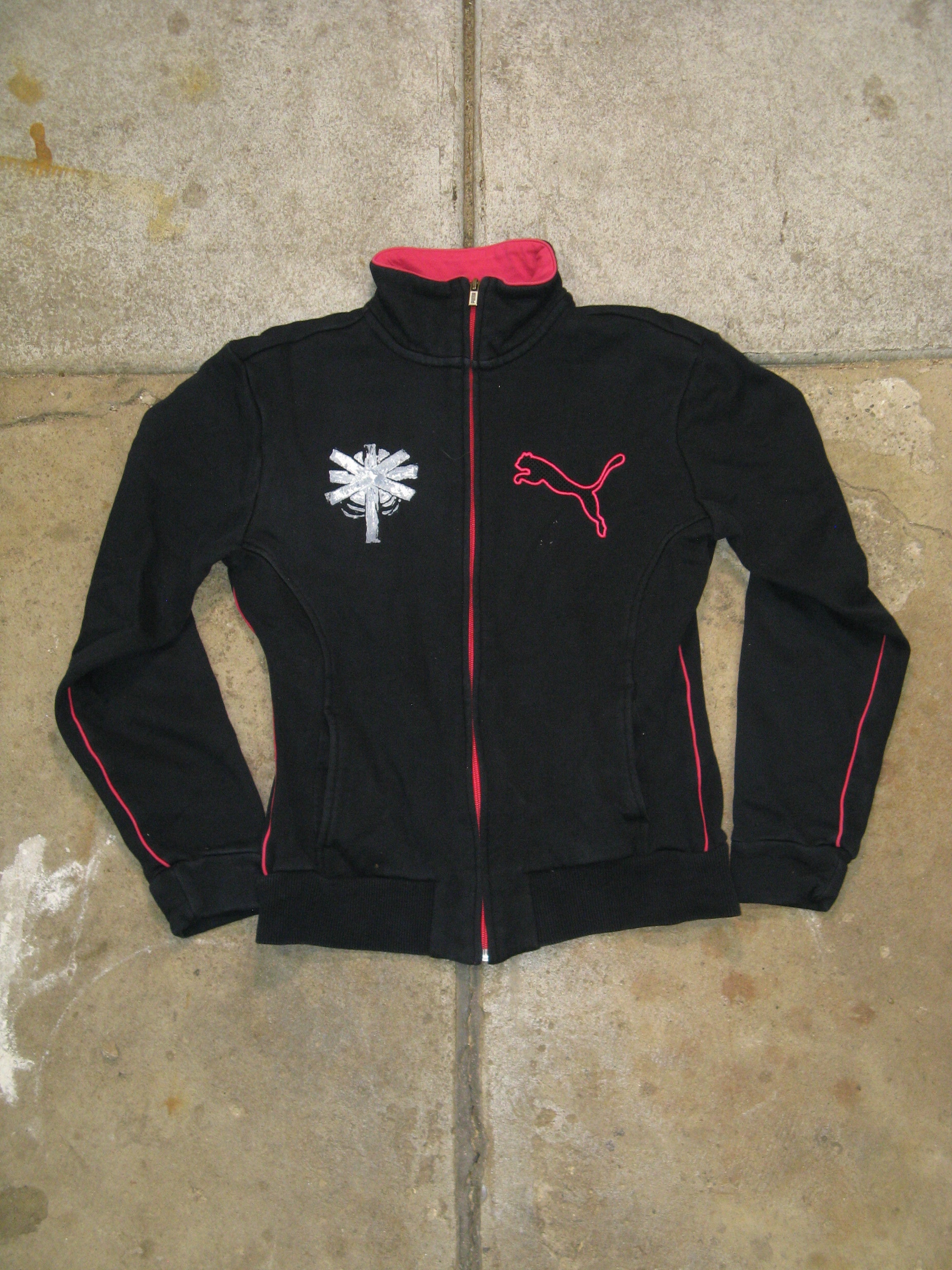 Vialice Pink Accent Track Jacket
