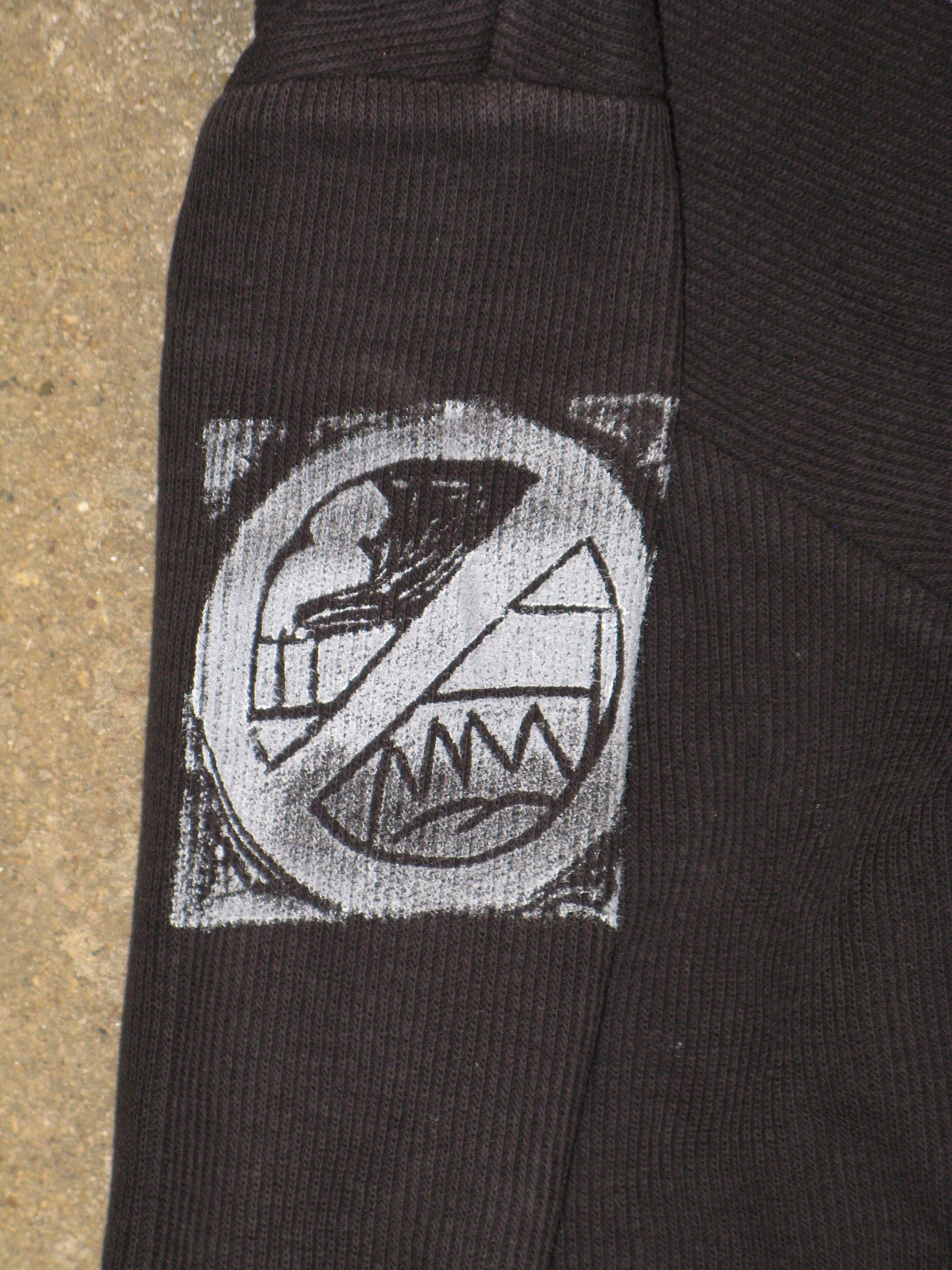Vialice Ribbed Black Longsleeve