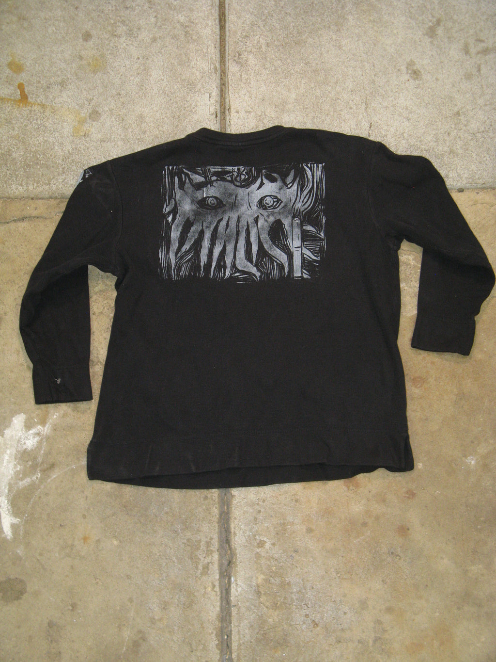 Vialice Ribbed Black Longsleeve