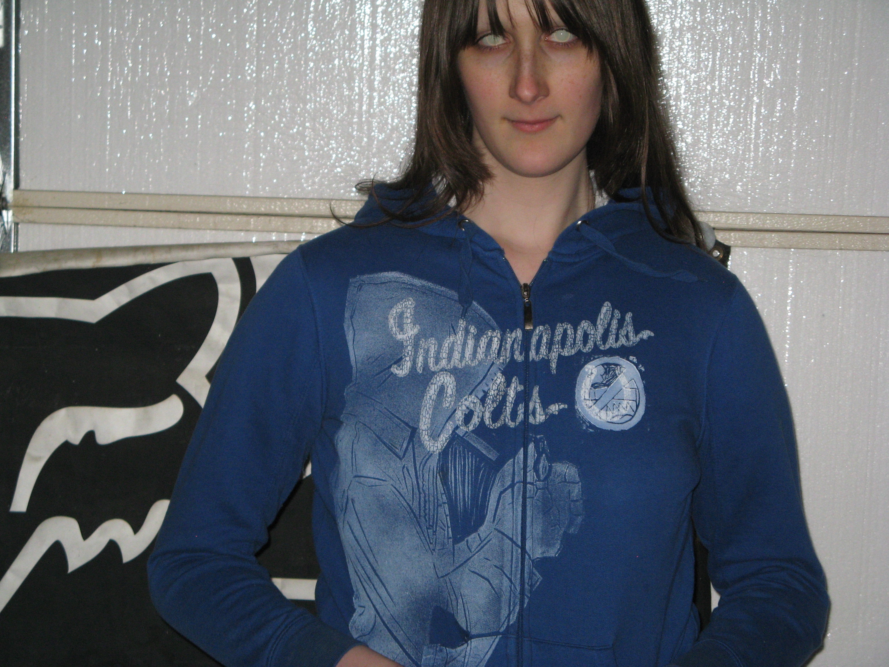 Vialice Blue Sports Hoodie