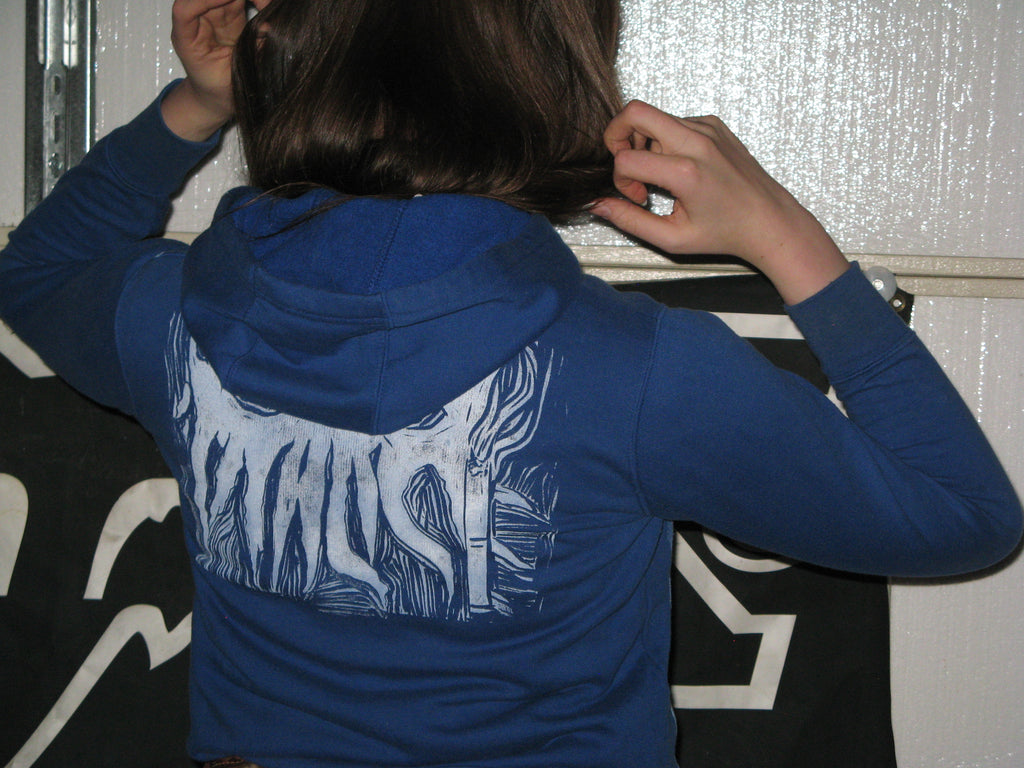 Vialice Blue Sports Hoodie