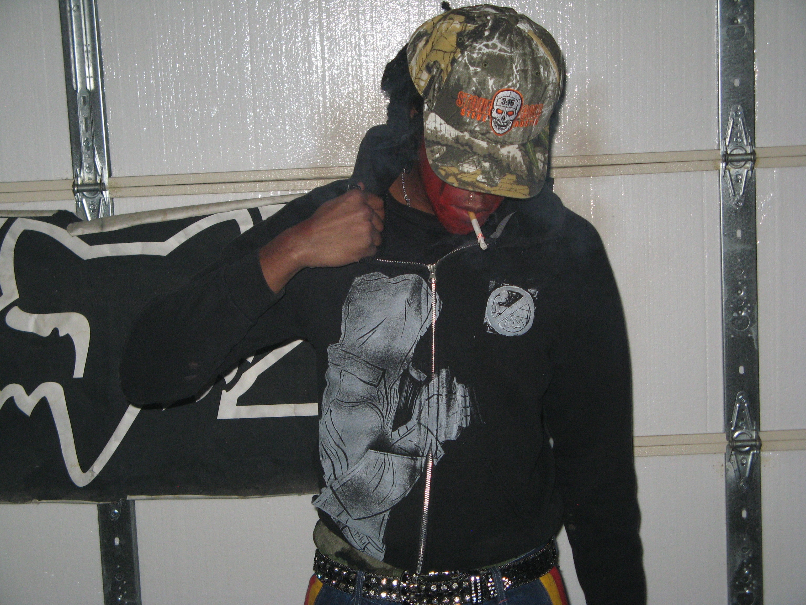 Vialice Black Hoodie