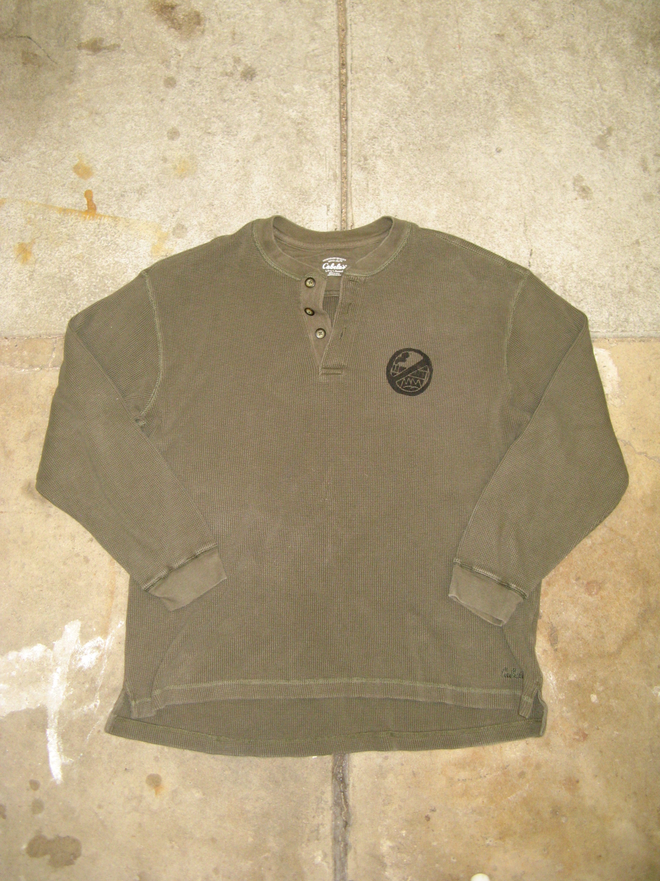 Vialice Olive Green Henley
