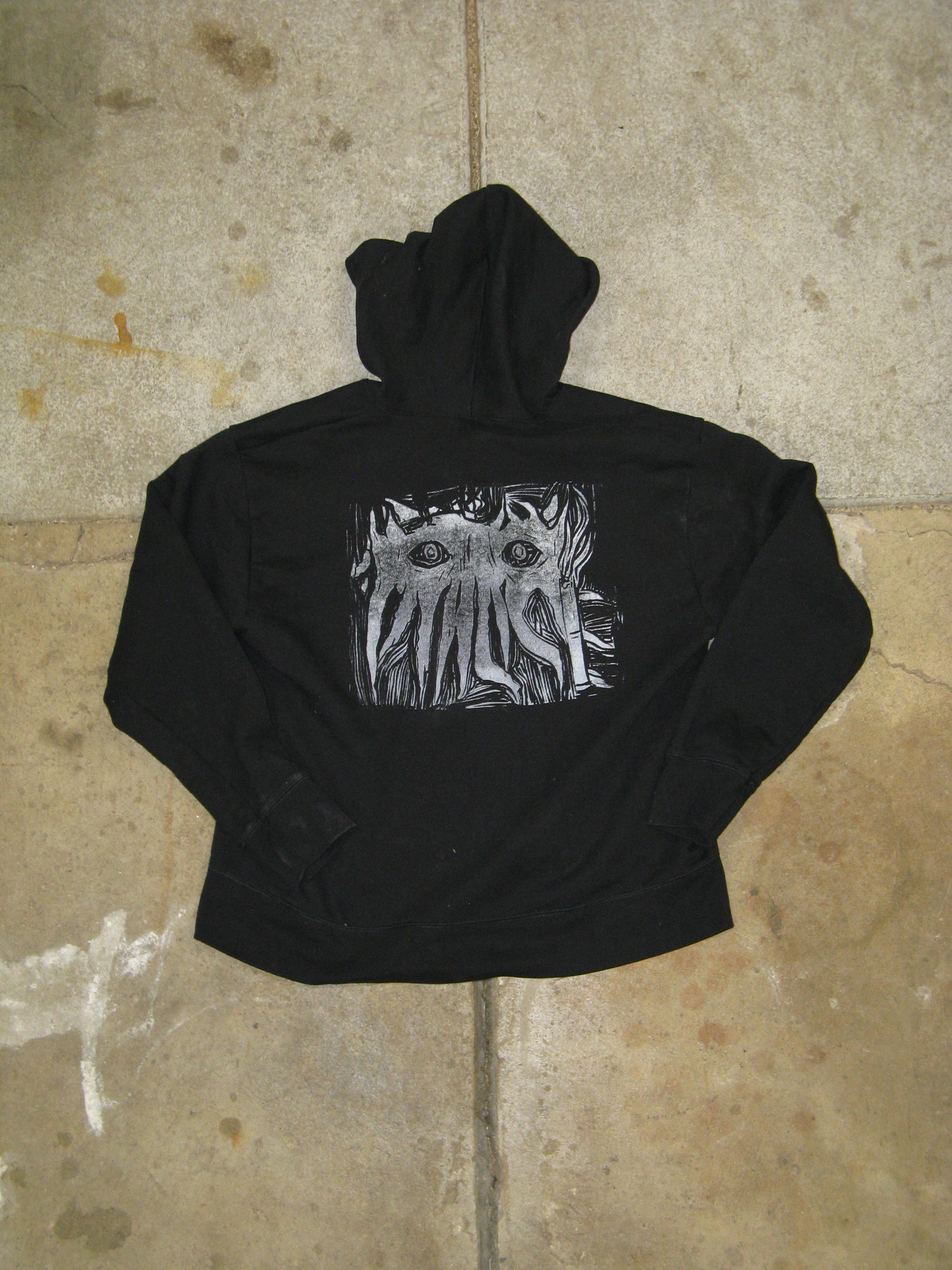 Vialice Black Hoodie