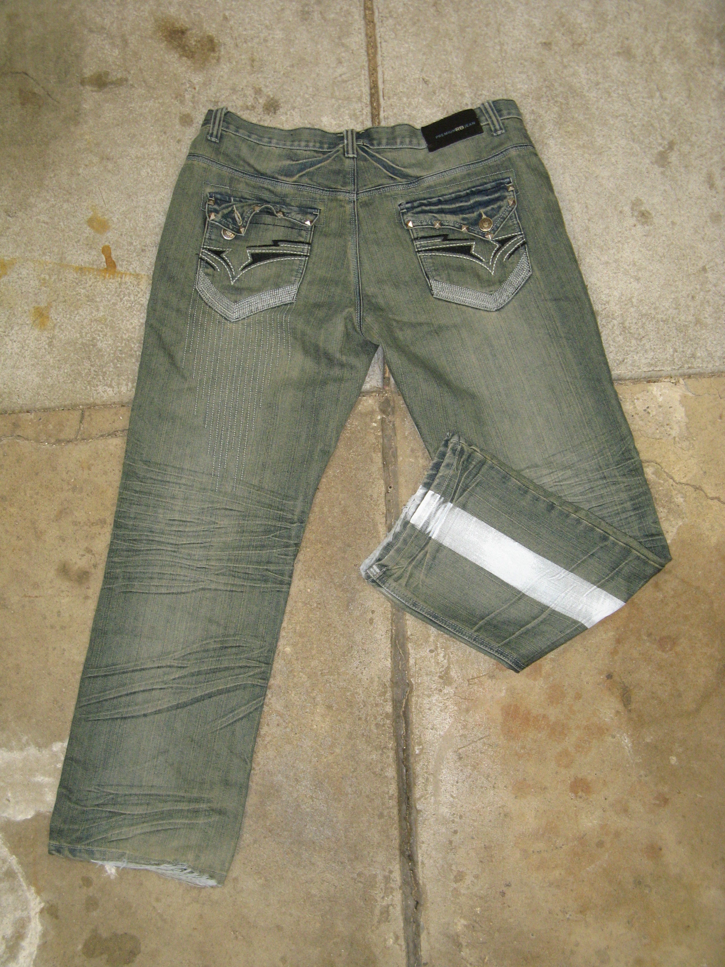 Vialice Studded Cross Jeans