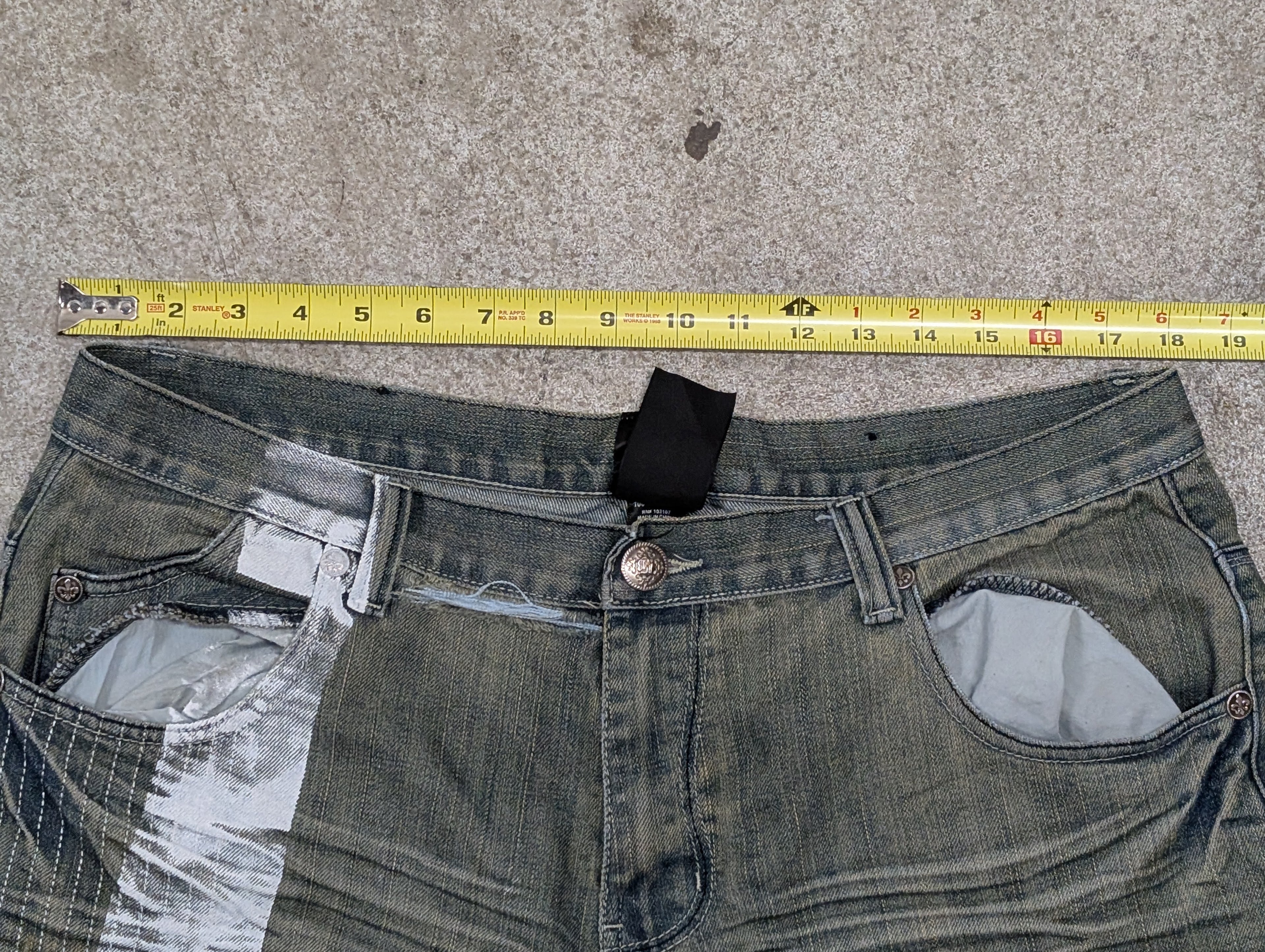 Vialice Studded Cross Jeans