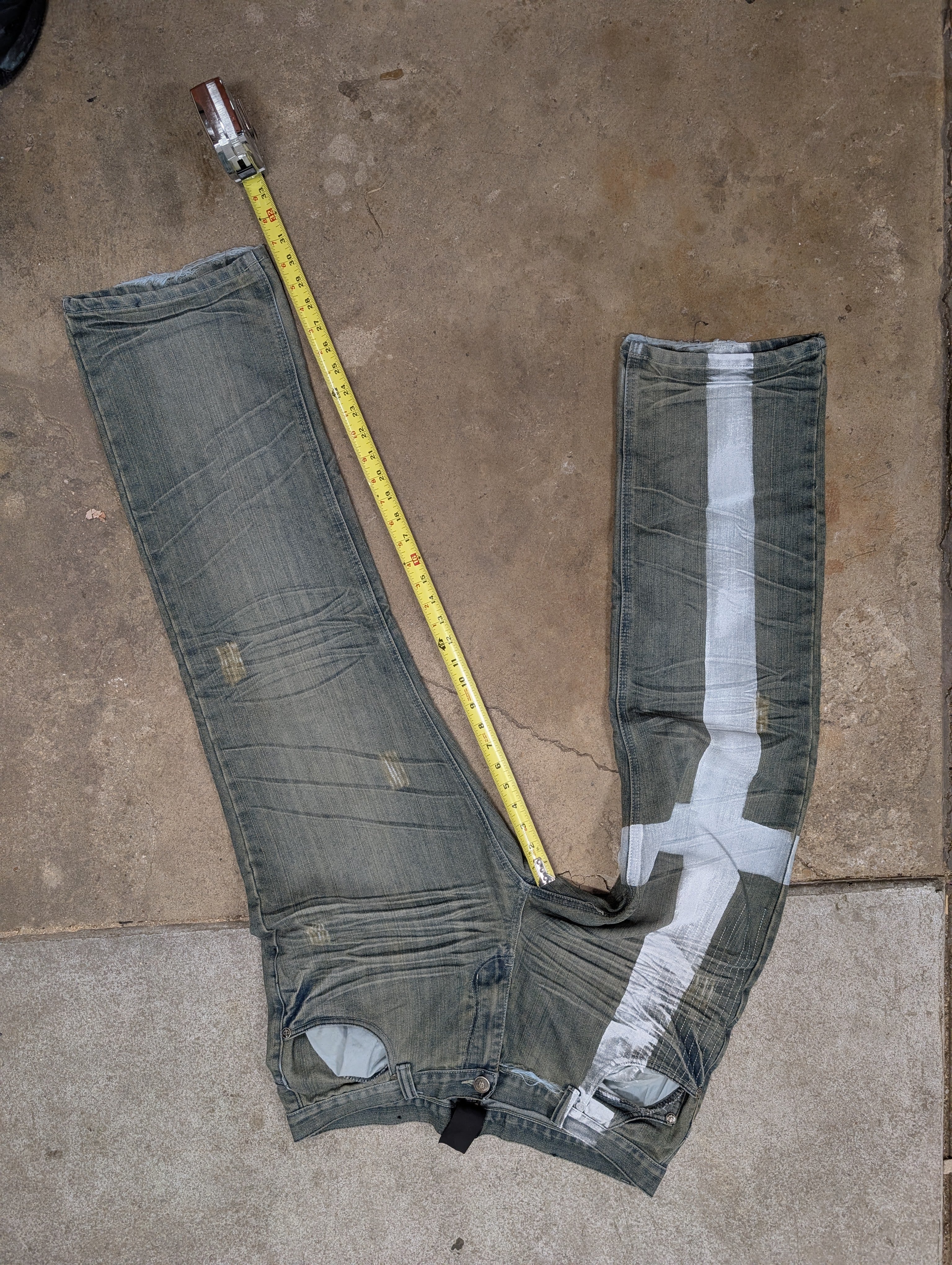 Vialice Studded Cross Jeans